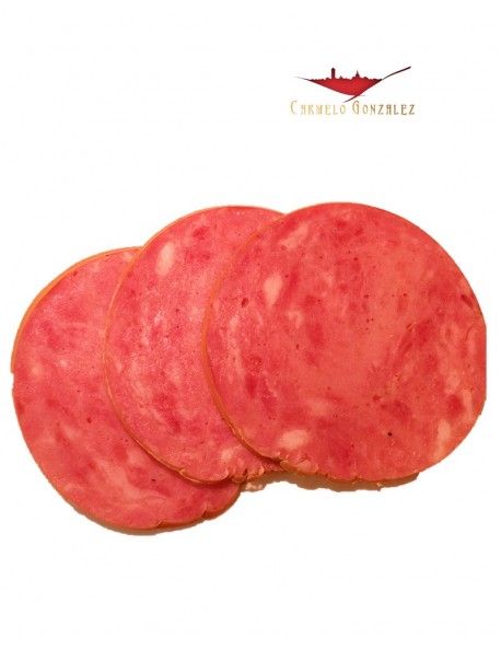 Salchichón de ajo al corte Donoso