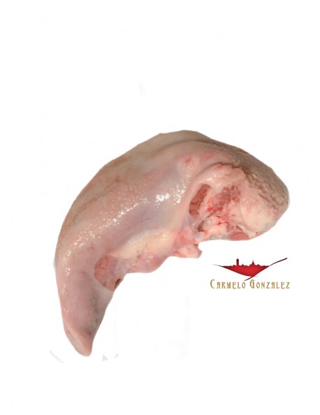 Lengua de cerdo entera, casquería