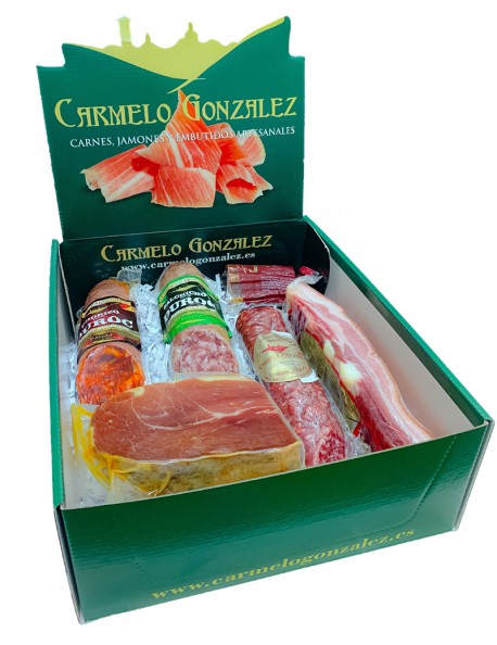 Este lote de embutido curado Duroc es ideal para regalar en Navidad