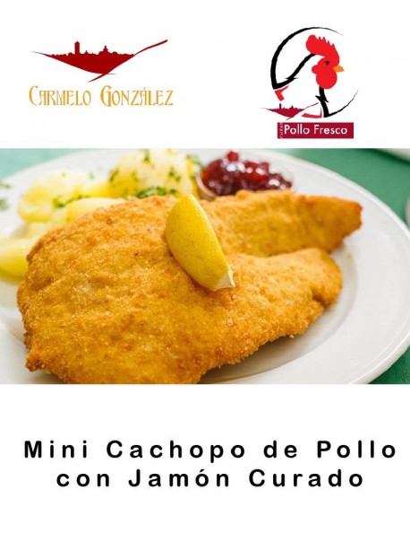 COMPRAR cachopo de pollo con jamón curado y queso