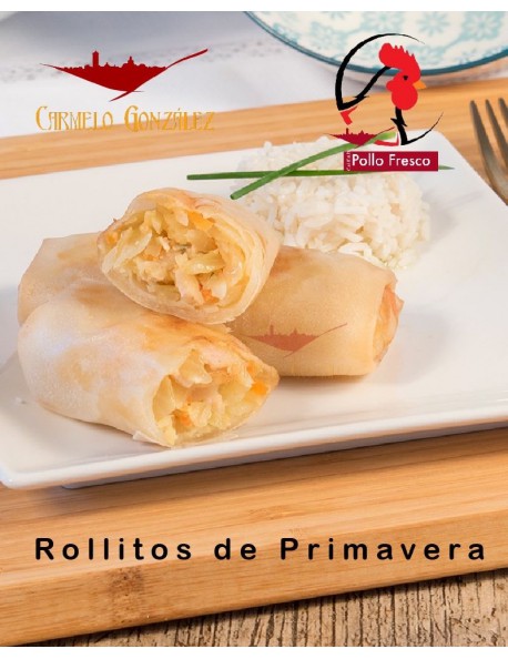 comprar rollitos de primavera elaborados al mas estilo oriental, estan buenisimos¡¡¡