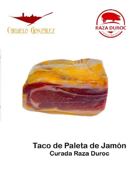 Punta de Paleta Curada de Raza Duroc al vacio en 2 sobres