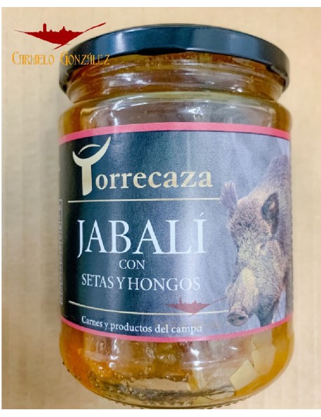 comprar JABALÍ CON SETAS Y HONGOS elaborado por TORRECAZA en la Provincia de Toledo