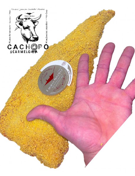  Tamaño xxl cachopo relleno de Jamon de Carmelo "el mejor 