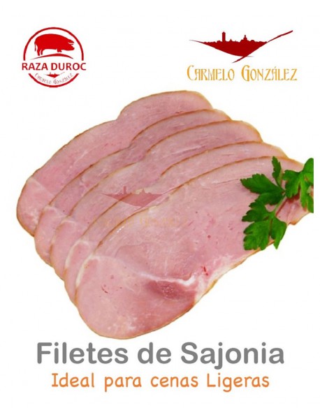 Filetes de Jamón de cerdo ahumado al horno tipo Sajonia