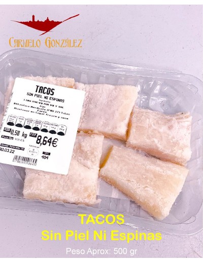 Tacos de Bacalao Salado