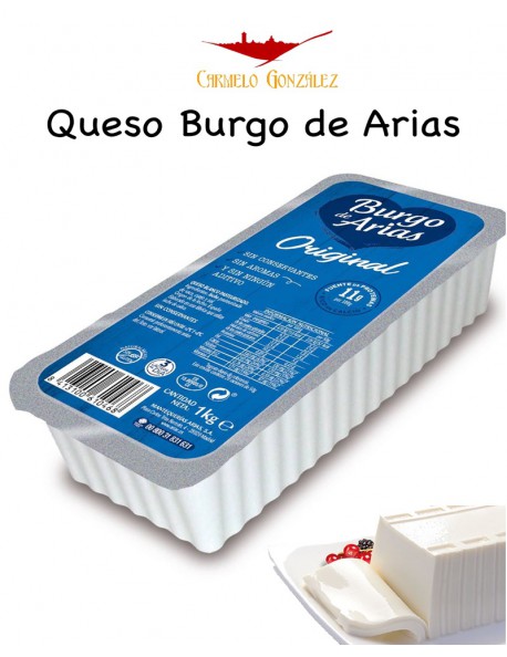 Comprar Queso fresco de Burgos de Arias Barra Entero
