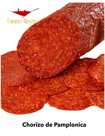 Chorizo Pamplonica tipo Vela al corte