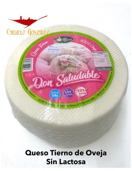 COMPRAR QUESO DE OVEJA TIERNO PARA ALERGICOS E INTOLERANTES SIN LACTOSA