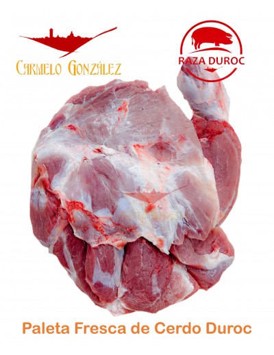 Paleta Fresca sin hueso de Cerdo Duroc +4.2k