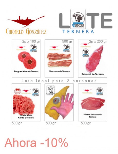 COMPRAR LOTE DE CARNE DE TERNERA