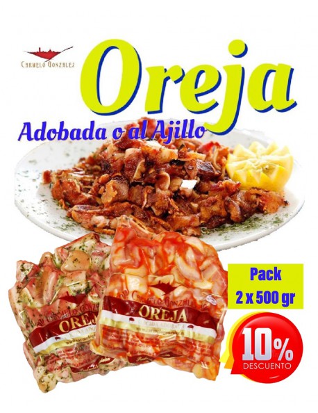 comprar racion de Oreja Adobada y al ajillo al mejor precio