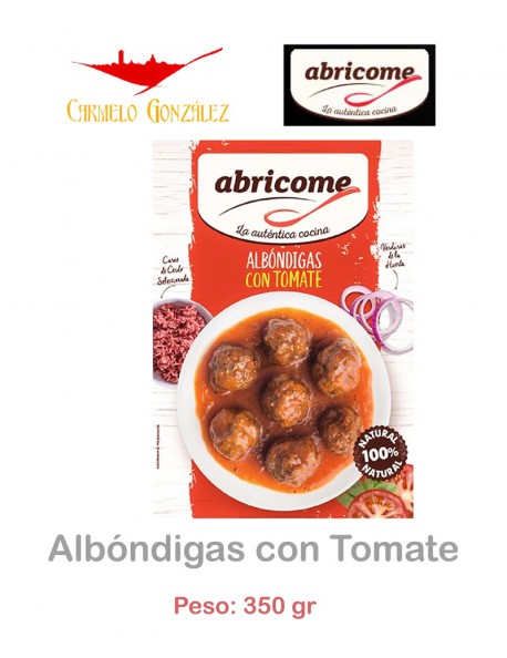comprar albondigas con tomate abricome Plato pre cocinado