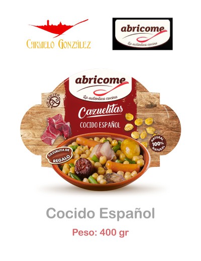 Comprar cazuela cocido español Abricome plato pre cocinado