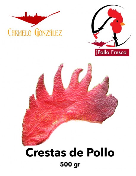 Comprar Crestas de pollo, gallina, gallo o ave frescas