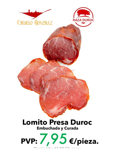 Lomito de Presa Raza Duroc Embuchado