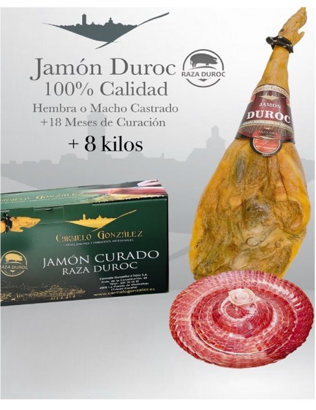 Comprar Jam&oacute;n Curado Gran Reserva Raza duroc +8k
