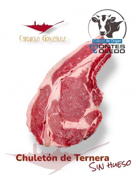  Comprar online chuleton o chuleta tierna de ternera calidad premium