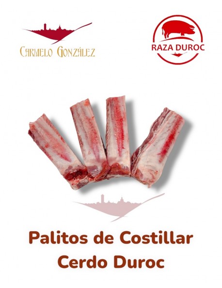 Comprar online palitos de costillar con carne cerdo duroc para elaborar tu mejor receta original