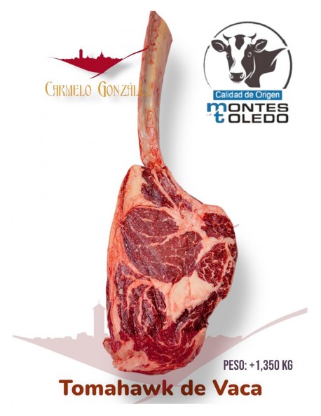 Comprar Tomahawk de Vaca madurada +1.35k