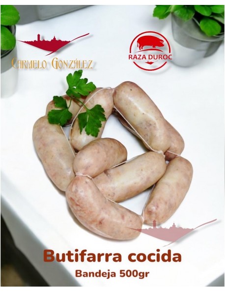  Comprar butifarra cocida de cerdo duroc para plancha y barbacoa o parrilla