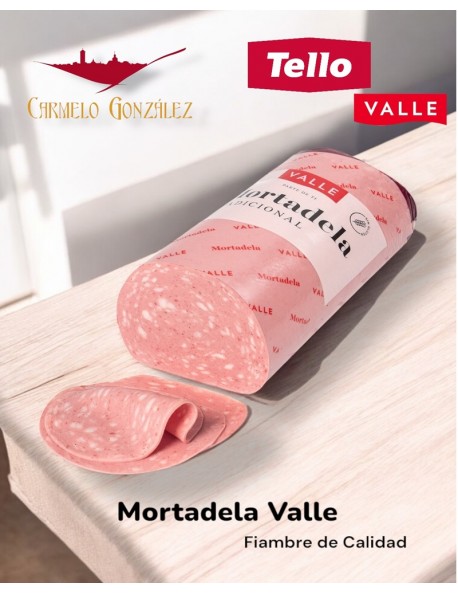 compra online mortadela valle de toda la vida sin gluten de grupo tello al mejor precio al por mayor por piezas enteras