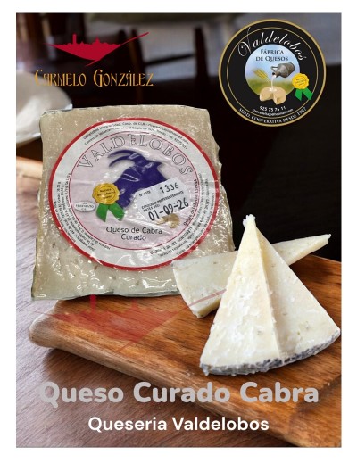 Comprar Queso Curado de Cabra "Valdelobos"