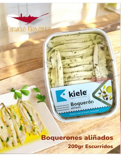 Boquerones en vinagre de kiele