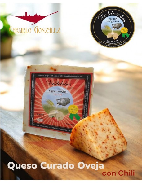 Comprar Queso de Oveja con Chili +0.35