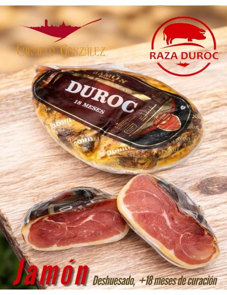 Centro de jamón Duroc 18 meses
