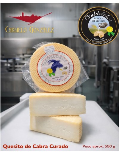 Comprar Quesito Curado de Cabra Valdelobos