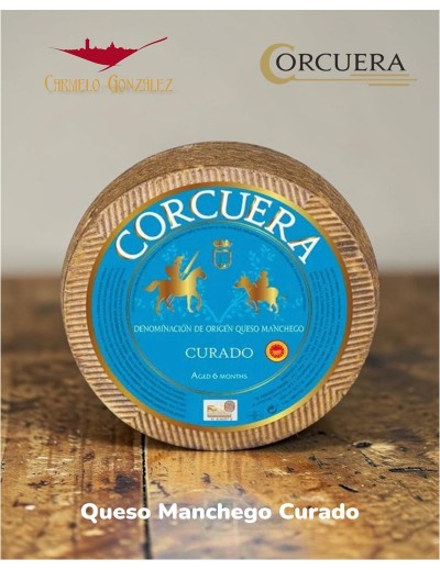 COMPRAR QUESO DE OVEJA Manchego D. Origen CURADO CORCUERA