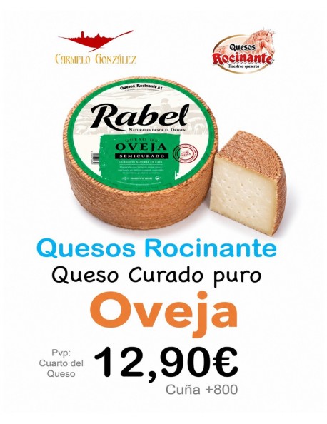 COMPRAR QUESO PURO DE OVEJA AL MEJOR PRECIO SUPER ROCINANTE MANCHA CURADO QUESERIA SERVICIO A DOMICILIO
